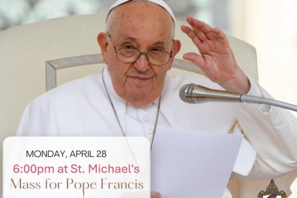 Mass for the repose of the soul of Pope Francis
